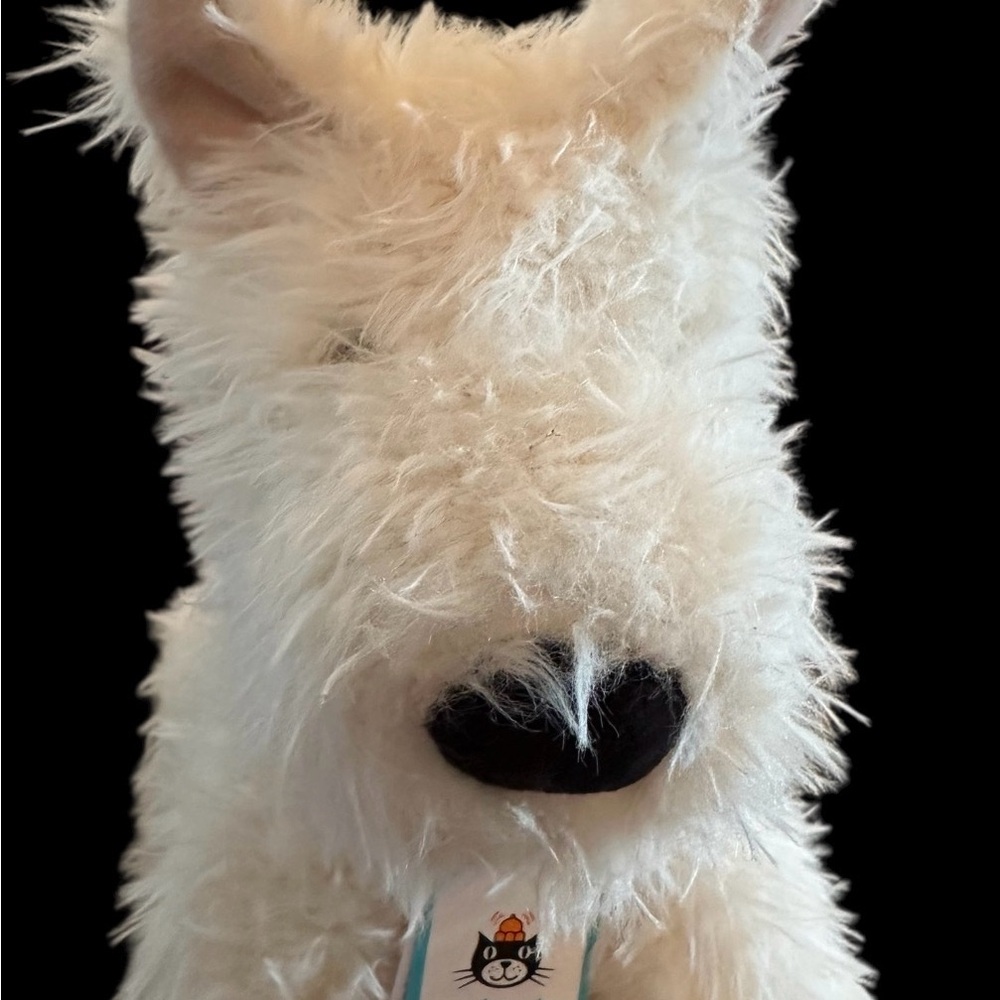 NWT Jellycat London Munro Scottie Dog Fluffy Soft Plush Toy